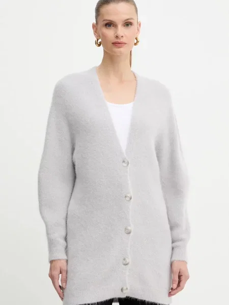 Marella cardigan de lână gri