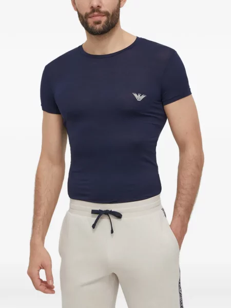 Cămașă Emporio Armani cu autograf
