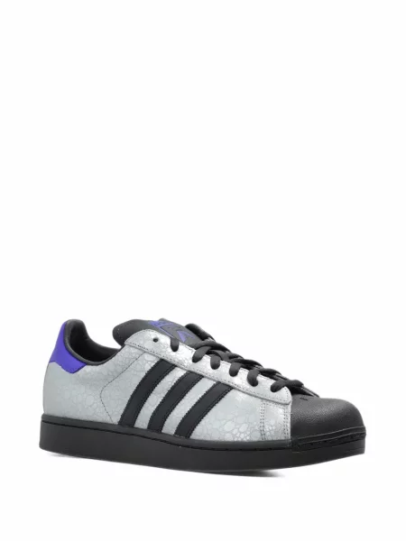 Sneakerși Adidas Spezial din dantelă cu șireturi gri