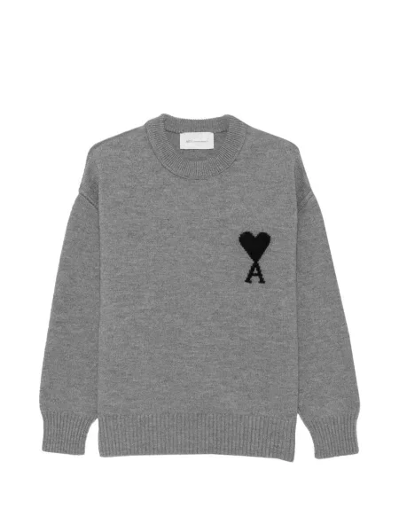 Pulover Ami Paris gri