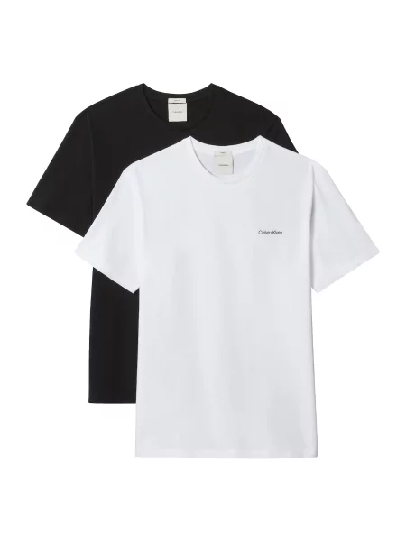 Calvin Klein Tricou negru alb