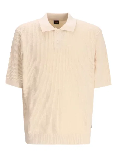 Tricou polo Boss galben