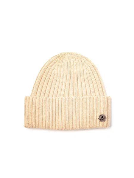 Шапка Luckylook бежевая