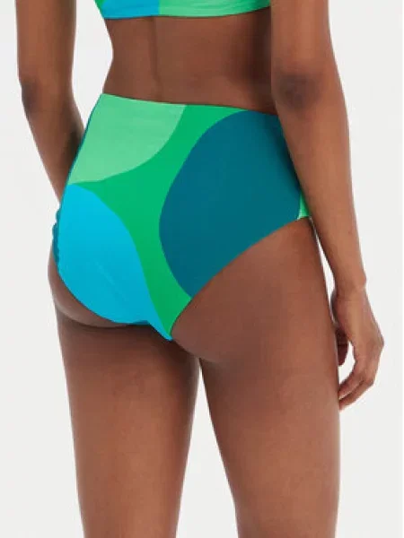 Seafolly Spodnji del bikini Sorrento zelena