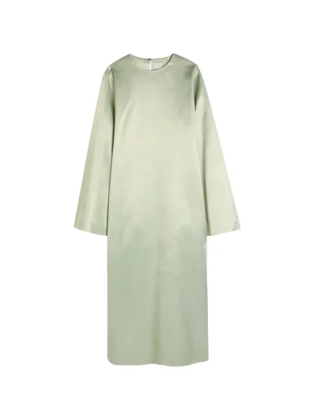 Rochie midi Calvin Klein până la genunchi evazată de costum alb