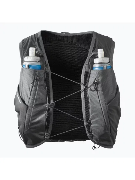 Salomon Advance Skin Cross 15 futó mellény ébenfa/ötvözet. Méret: M szürke