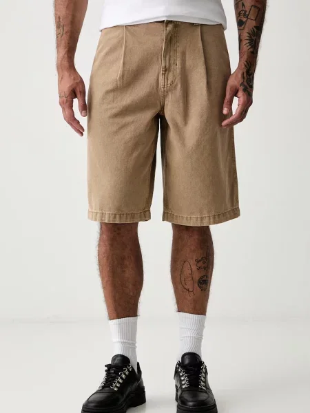 Vans pantaloni scurți pentru bărbați din denim bej