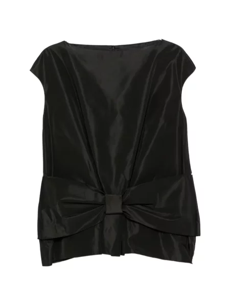 Top Simone Rocha cu funde negru