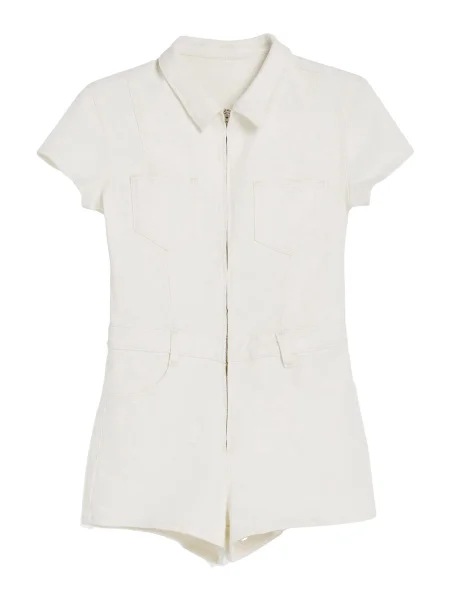 Bershka Salopeta ecru