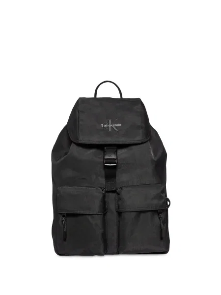 Rucsac Calvin Klein Bold Flap Backpack negru
