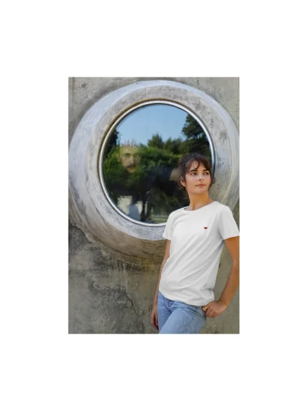 Tricou Organic Monkey alb