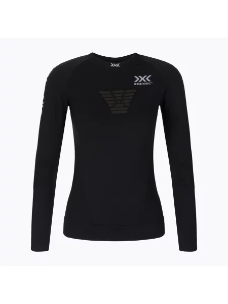 Термоактивна кофта X-Bionic Invent Run Speed black/charcoal чорний
