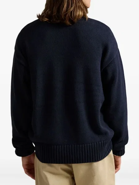 Șapcă Polo Ralph Lauren de mătase cu broderie cu dungi negru