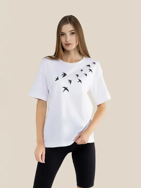 Футболка Lawa белая