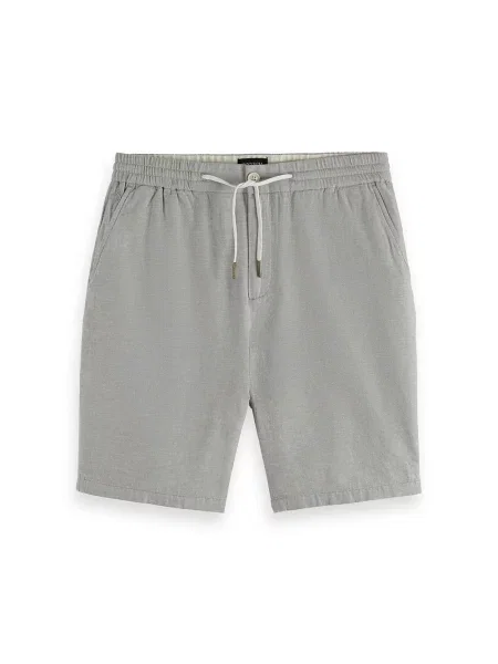 Scotch & Soda szorty z lnianą częścią Mężczyźni 30 szary