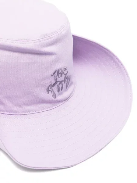 Căciulă The Attico cu broderie violet