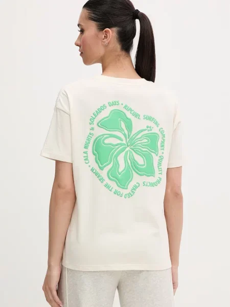 Rip Curl tričko SURF PUFF PARTY PACK béžové