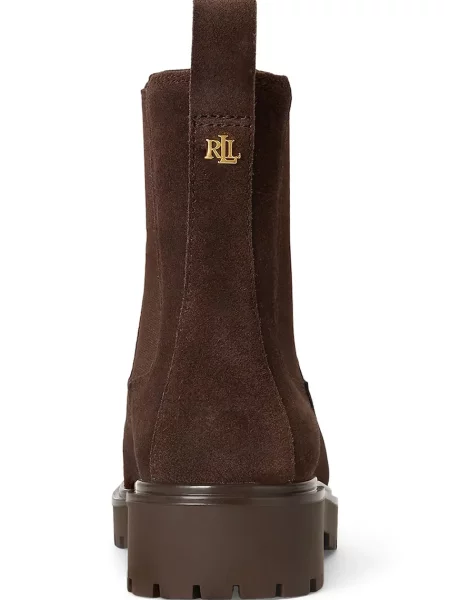 Замшевые ботинки Lauren Ralph Lauren