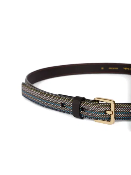 Curea Paul Smith cu cataramă negru