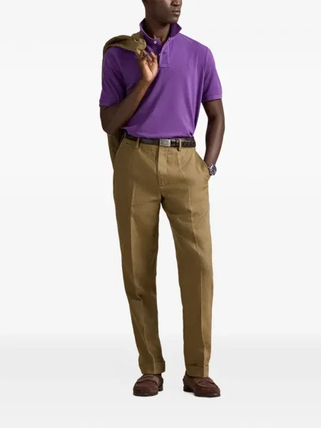 Scurt cămașă Polo Ralph Lauren cu cordon tricotate albastru