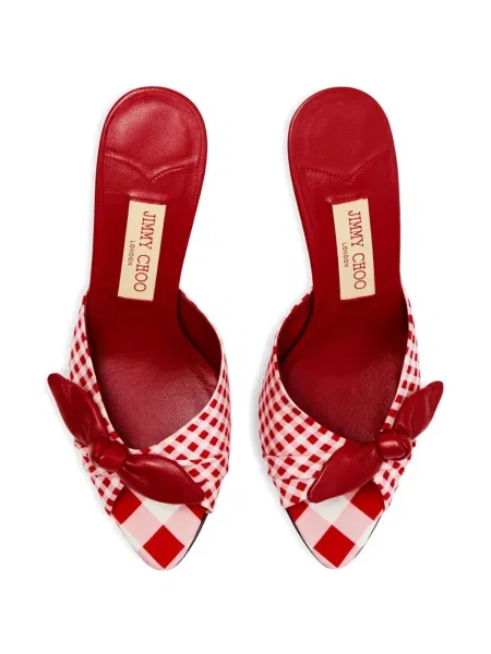 Sandale Jimmy Choo cu funde roșu