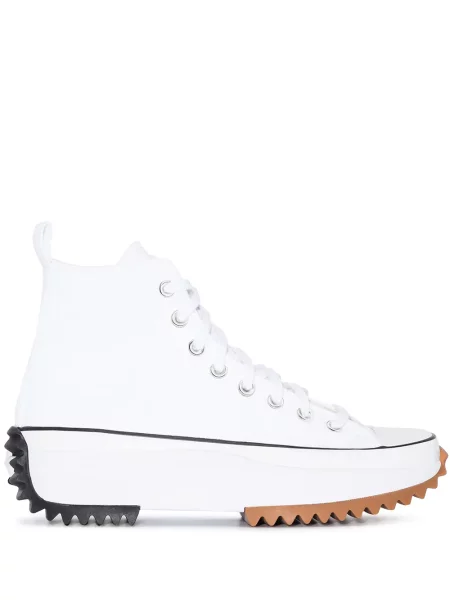 Sneakerși Converse alergare alb
