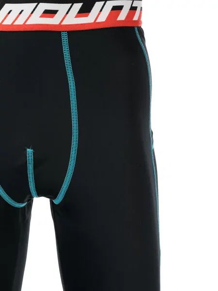 Legginsy Aztech Mountain o krotszym kroju czarne