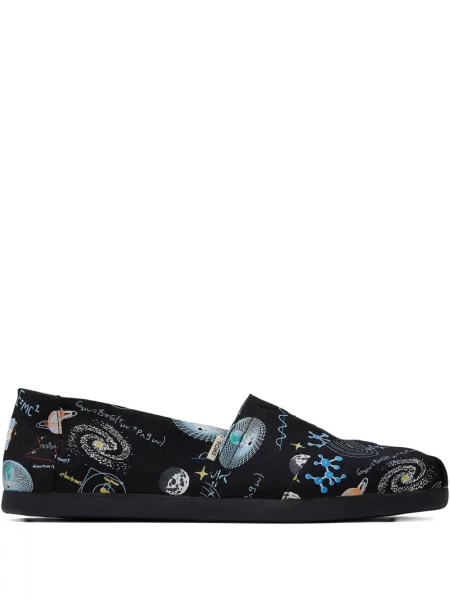 Loaferice Toms s printom crna