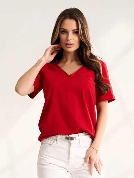 Футболка ISSA Plus червоний