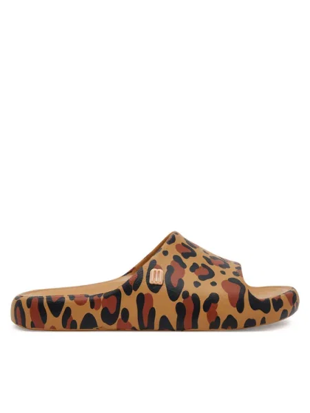 Melissa Чехли Mini Melissa Free Print Slide Inf кафяв
