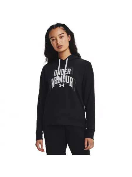 Φούτερ Under Armour Rival Terry Graphic Hdy Black S μαύρο