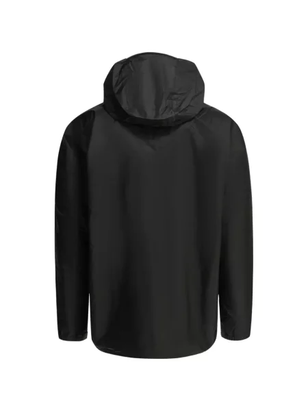 Geacă Montbell cu glugă cu imagine negru