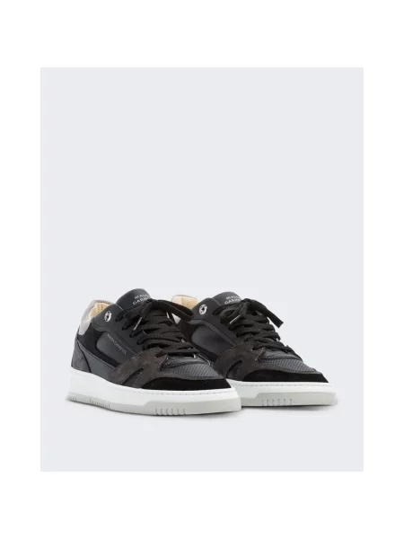 Sneakersy Mason Garments skórzane czarne