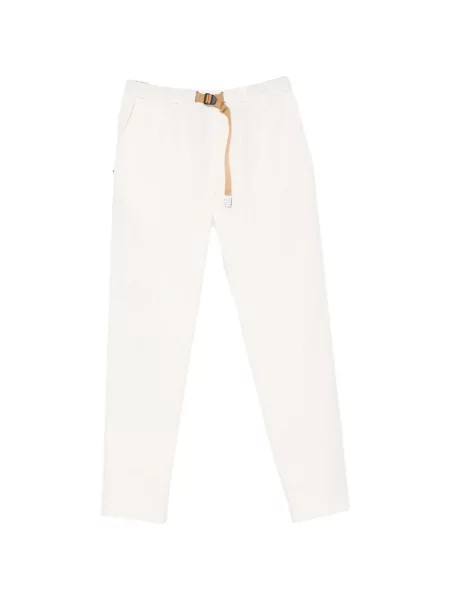 Pantaloni White Sand alb