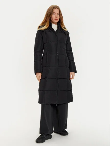 Emporio Armani Пухено яке черен