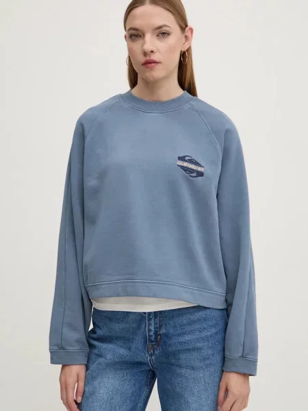 Суитчър Quiksilver с апликация синьо