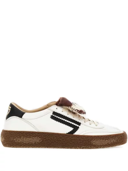 Sneakerși Puraai cu imagine alb