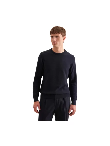 Dzianinowy sweter Seidensticker niebieski