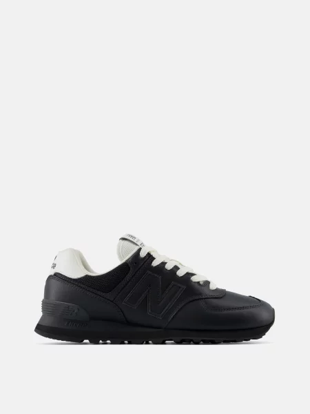 Шкіряні Кросівки повсякденні New Balance чорний