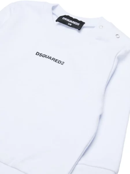 Bluza dziecięca Dsquared2 biała
