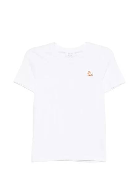 Tricou Maison Kitsune alb