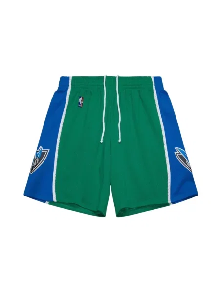 Szorty Mitchell & Ness niebieskie