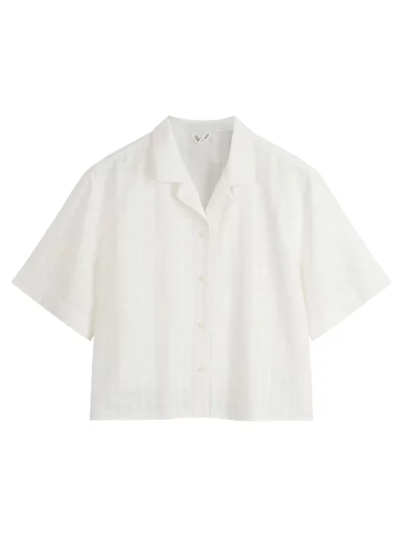 MELA Bluză Tavleen' alb