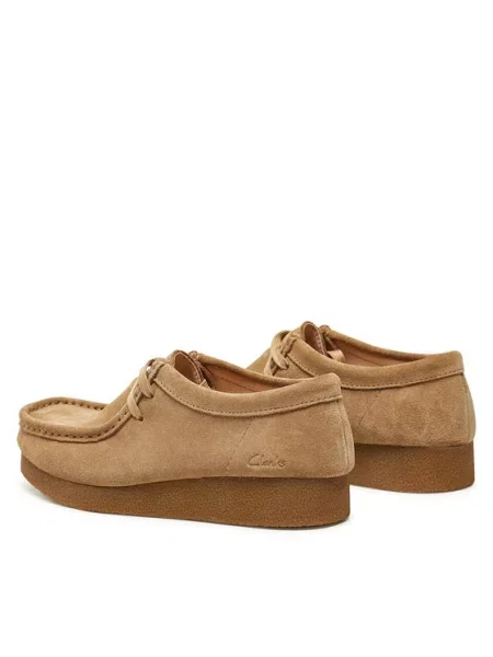 Clarks Polobotky WallabeeEvoSh Béžová hnědé