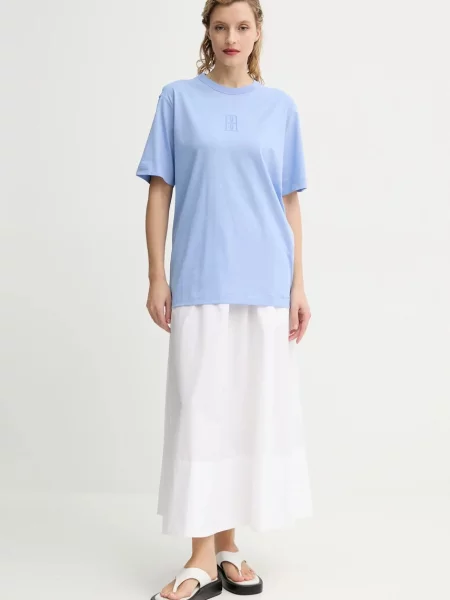 By Malene Birger spódnica PHEOBES maxi rozkloszowana biały