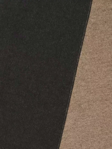 Fular Fendi cu franjuri maro