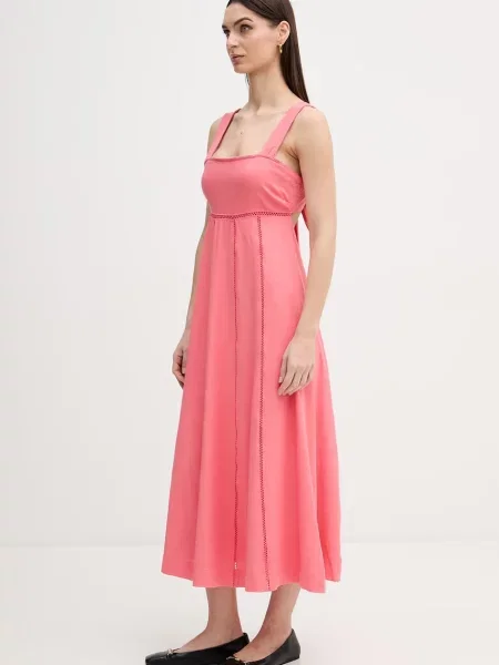Сукня з додаванням льону Dkny