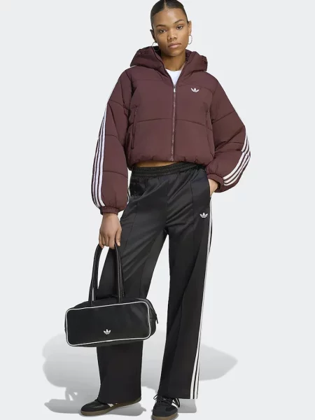 Adidas Originals krótka kurtka Adicolor Cropped Hooded Puffer