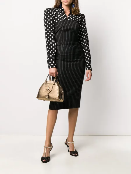 Kostiumas suknele Dolce & Gabbana be petnešėlių juoda