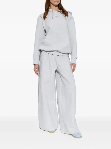 Decupat fustă Adidas cu broderie alergare alb